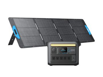 Anker SOLIX C800X Solar Generator + 200W Solar Panel