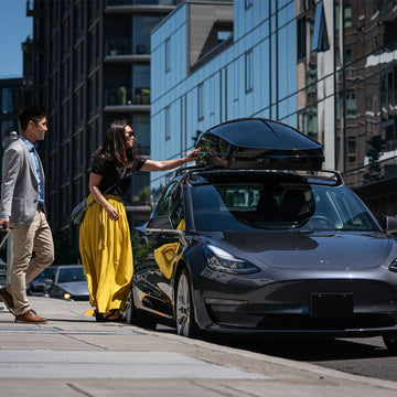 Yakima GrandTour 16 Low Profile Cargo Box, Fits StreamLine Crossbars, Black - 0