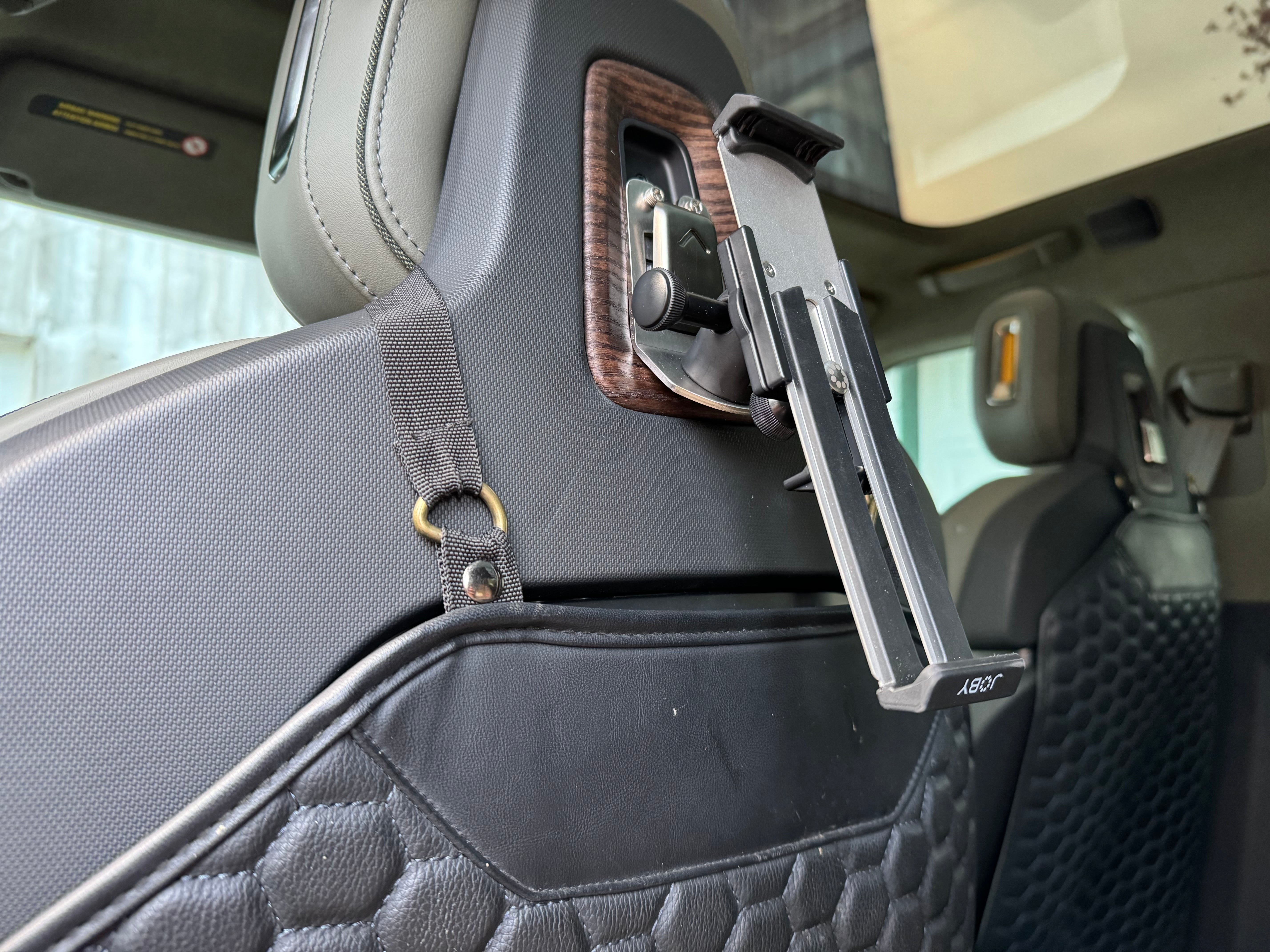 Rivian R1S and R1T Seat Back iPad and Accessory Mount - 0