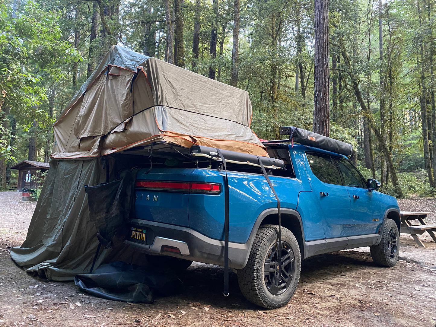 Tuff Stuff® "Ranger" Roof Top Tent, 3 Person, 65