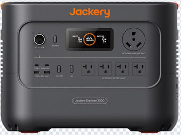 Jackery Explorer 3000 V2 Portable Power Station + 2*SolarSaga 200 (New) - 0