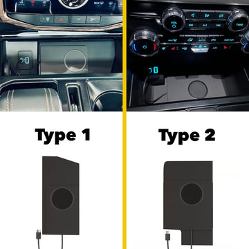 F150 Lightning Lariat, Platinum & Flash- MagSafe Compatible Wireless Charger - 0