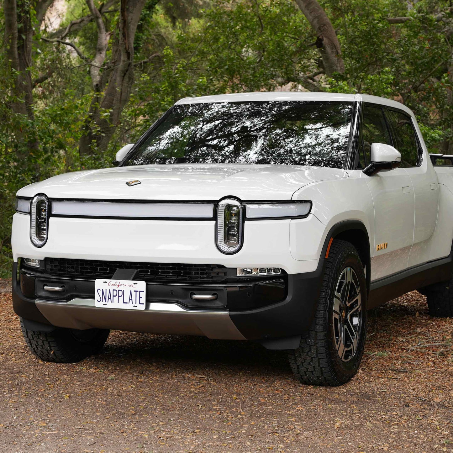 SnapPlate License Plate Mount for Rivian R1T & R1S