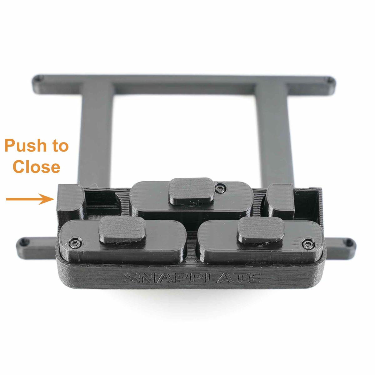 SnapPlate License Plate Mount for Rivian R1T & R1S