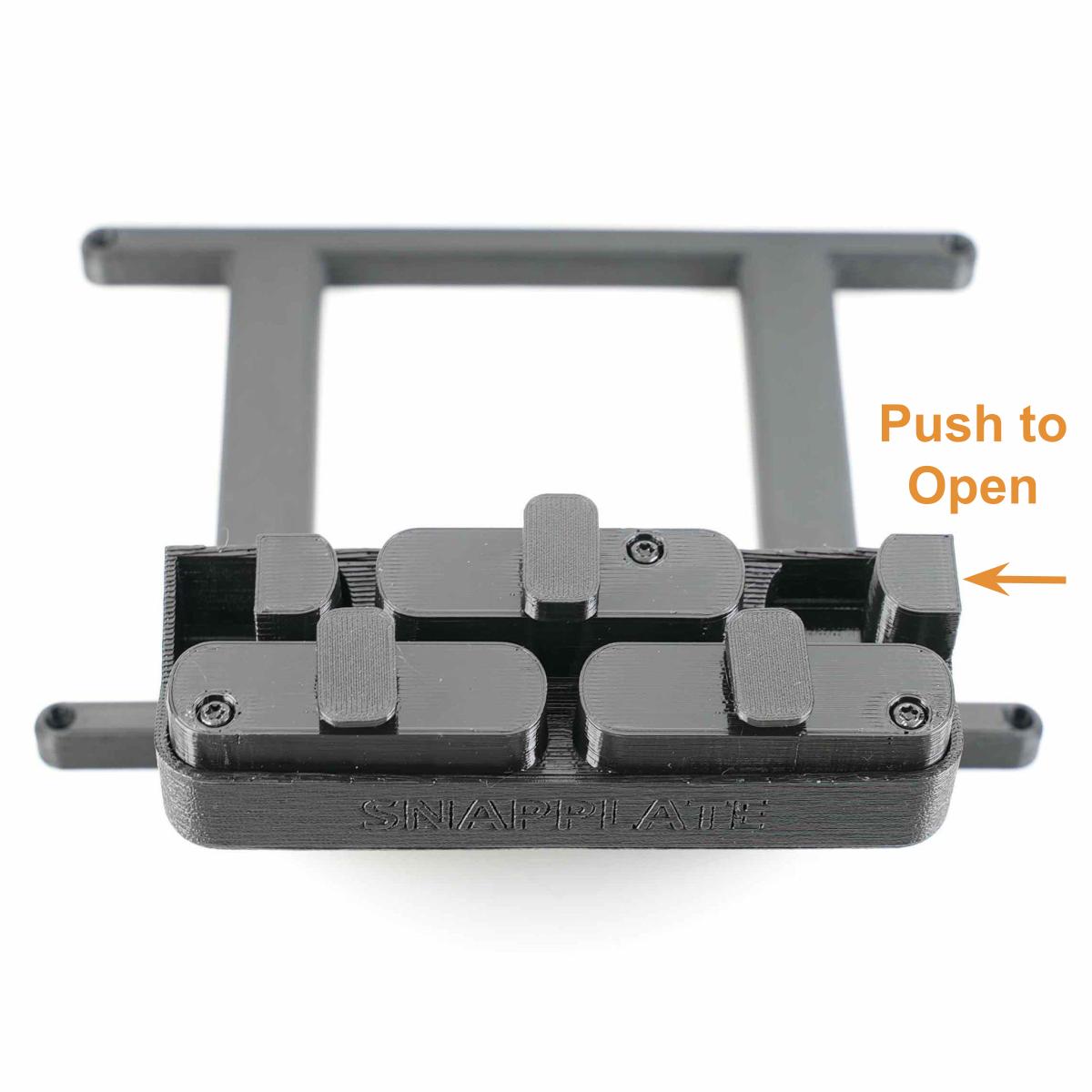 SnapPlate License Plate Mount for Rivian R1T & R1S