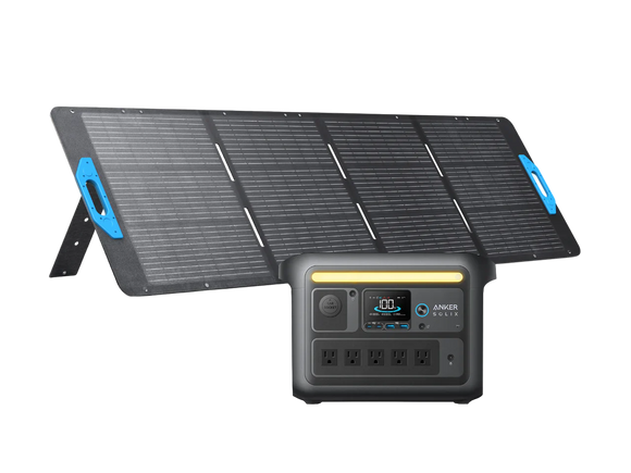 Anker SOLIX C800X Solar Generator + 200W Solar Panel