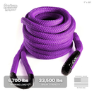 1" Kinetic Recovery Rope "Rattler"-11