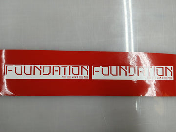 Buy gloss-red "Foundation Series" Side Decals For The 2023-2024 Tesla Cybertruck (x2)