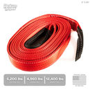 2" Flat Tow Strap "Viper" [WLL 4960/6200/12400 lbs]-2