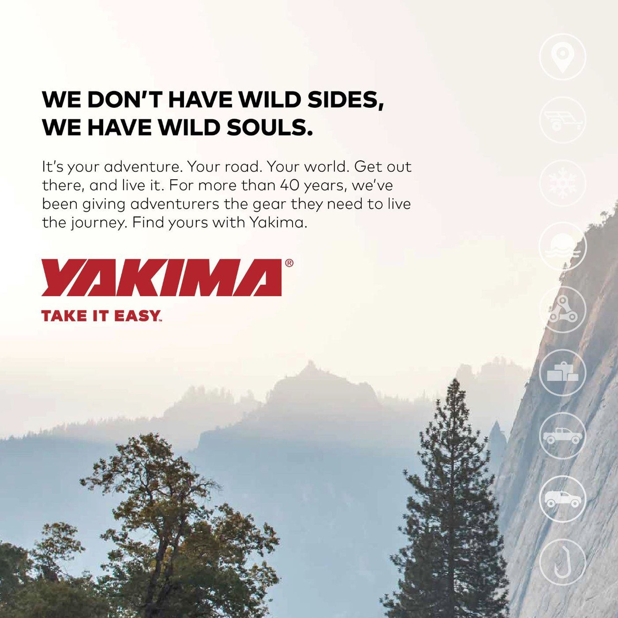 Yakima EXO GearLocker 10 Cu Ft Vehicle Roof Rack Cargo Box for EXO SwingBase