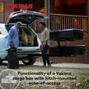 Yakima EXO GearLocker 10 Cu Ft Vehicle Roof Rack Cargo Box for EXO SwingBase-6