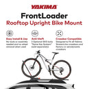 Yakima FrontLoader 1 Bike Car Rooftop Mount, Fits StreamLine Crossbar Black-2