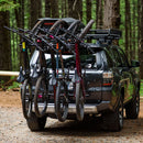 Yakima HangOver 4 Adjustable Vertical Steel Mountain Bike Hitch Rack for 4 Bikes-8