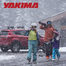Yakima FreshTrack 4 Universal Car Roof Top Mount Ski and Snowboard Rack, Black-5