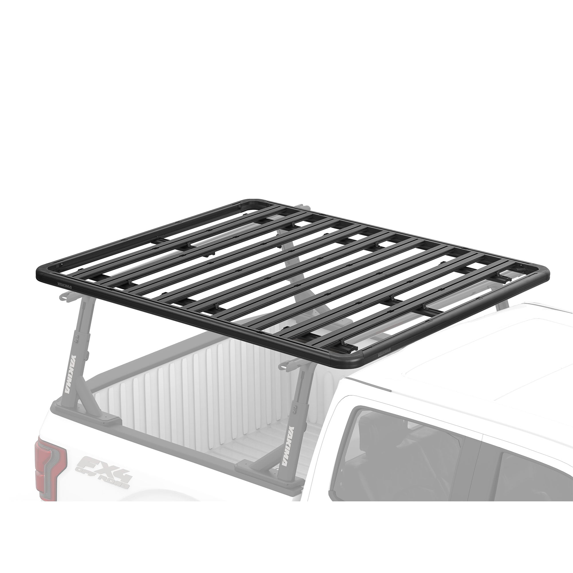 YAKIMA 84 by 54 Inch LockNLoad 3 Bar System Heavy Duty Roof Rack Platform, Black - 0