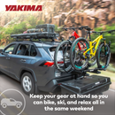 Yakima EXO SwingBase 2 Inch Hitch Base Rack Storage System with HitchLock, Black-7