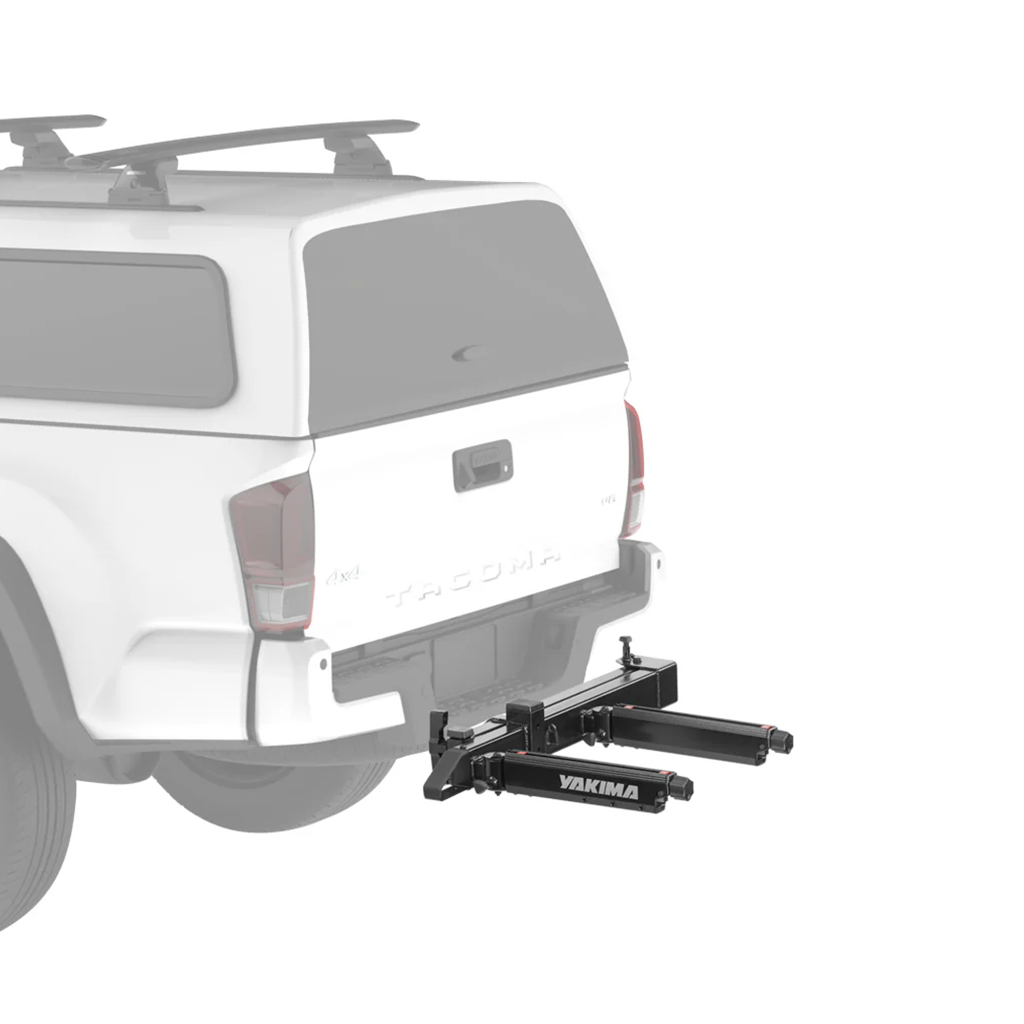 Yakima EXO SwingBase 2 Inch Hitch Base Rack Storage System with HitchLock, Black - 0