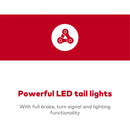 YAKIMA 5.4 Pound EXO LitKit with Tail Lights Accessory for EXO Hitch Rack System-6