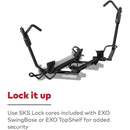 Yakima EXO DoubleUp 2 Bike Capacity for EXO SwingBase or EXO TopShelf, Black-5