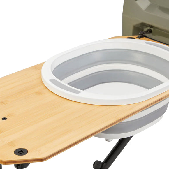 Yakima EXO OpenRange Deluxe Camp Kitchen Cooking Storage System, Gray