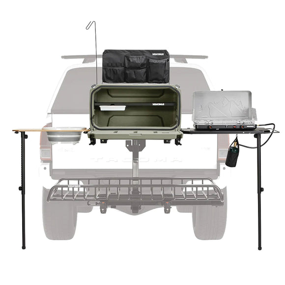 Yakima EXO OpenRange Deluxe Camp Kitchen Cooking Storage System, Gray