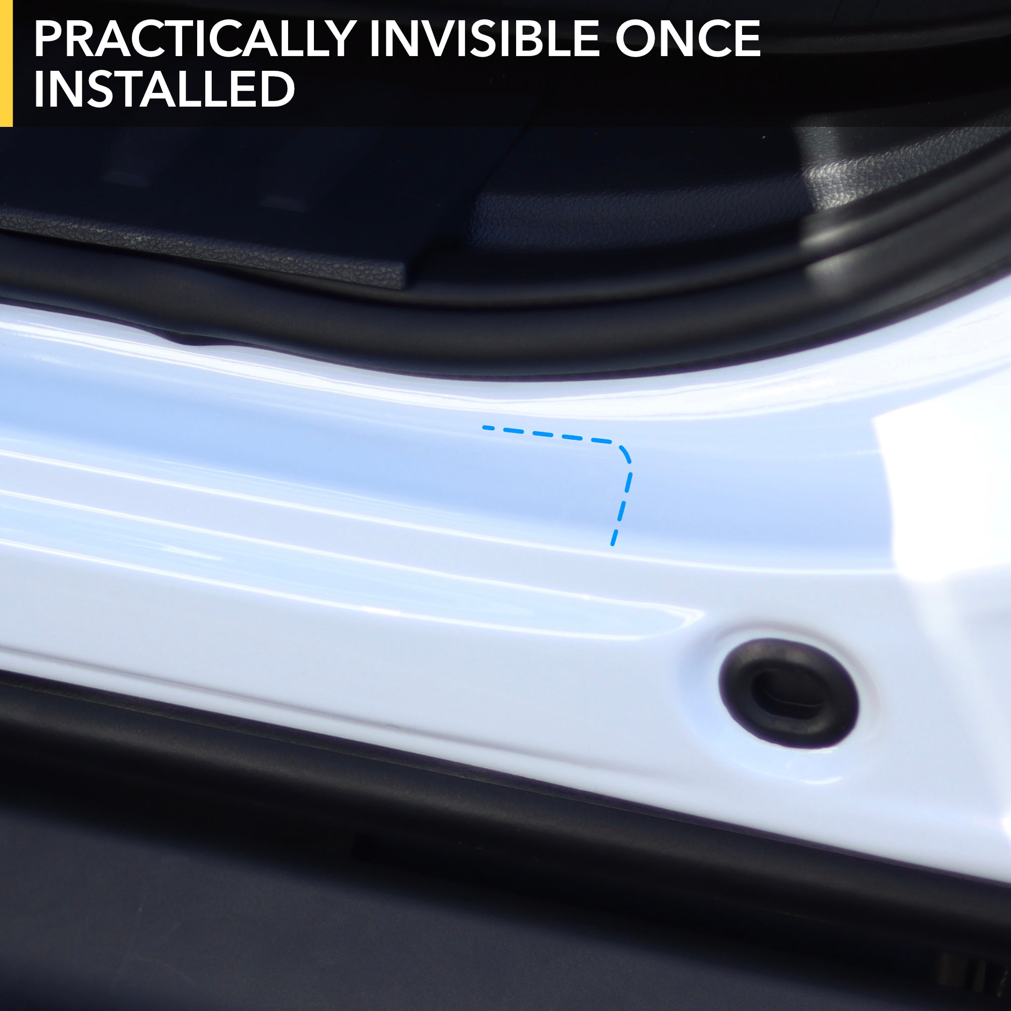 Door Entry Paint Protection Film (PPF) for Ford F-150 Lightning-3