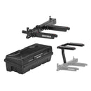 Yakima EXO SwingBase Hitch Base Rack with GearLocker Cargo Box and TopShelf Rack-1