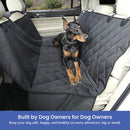 Dog Rear Seat Cover with Hammock-10