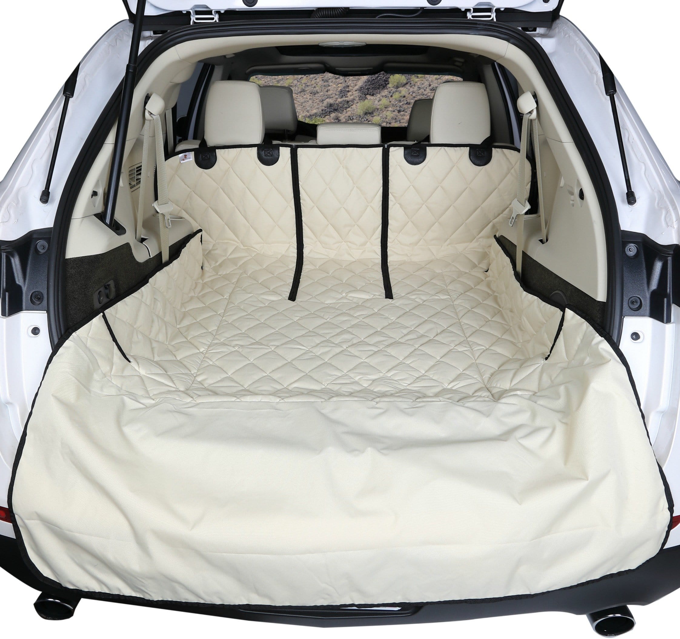 Buy tan SUV Cargo Liner for Fold Down Seats