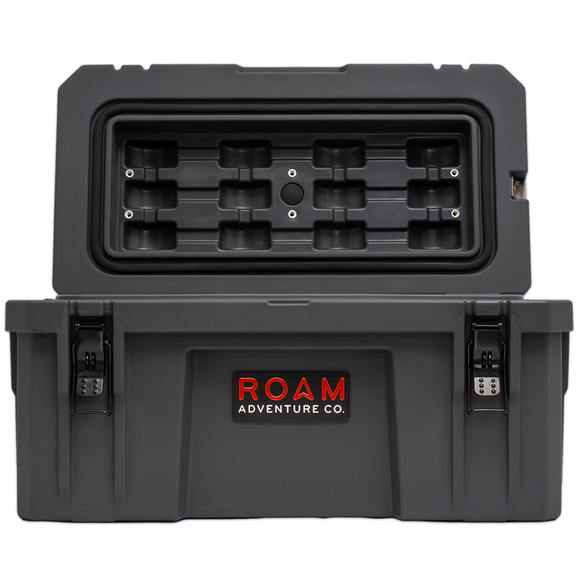 ROAM 52L Rugged Case — medium heavy-duty storage box in Slate gray color