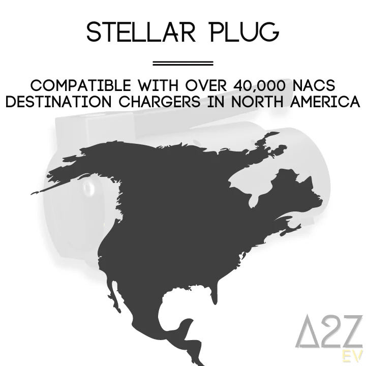 A2Z EV - NACS To J1772 | Up to 80A | 20kW