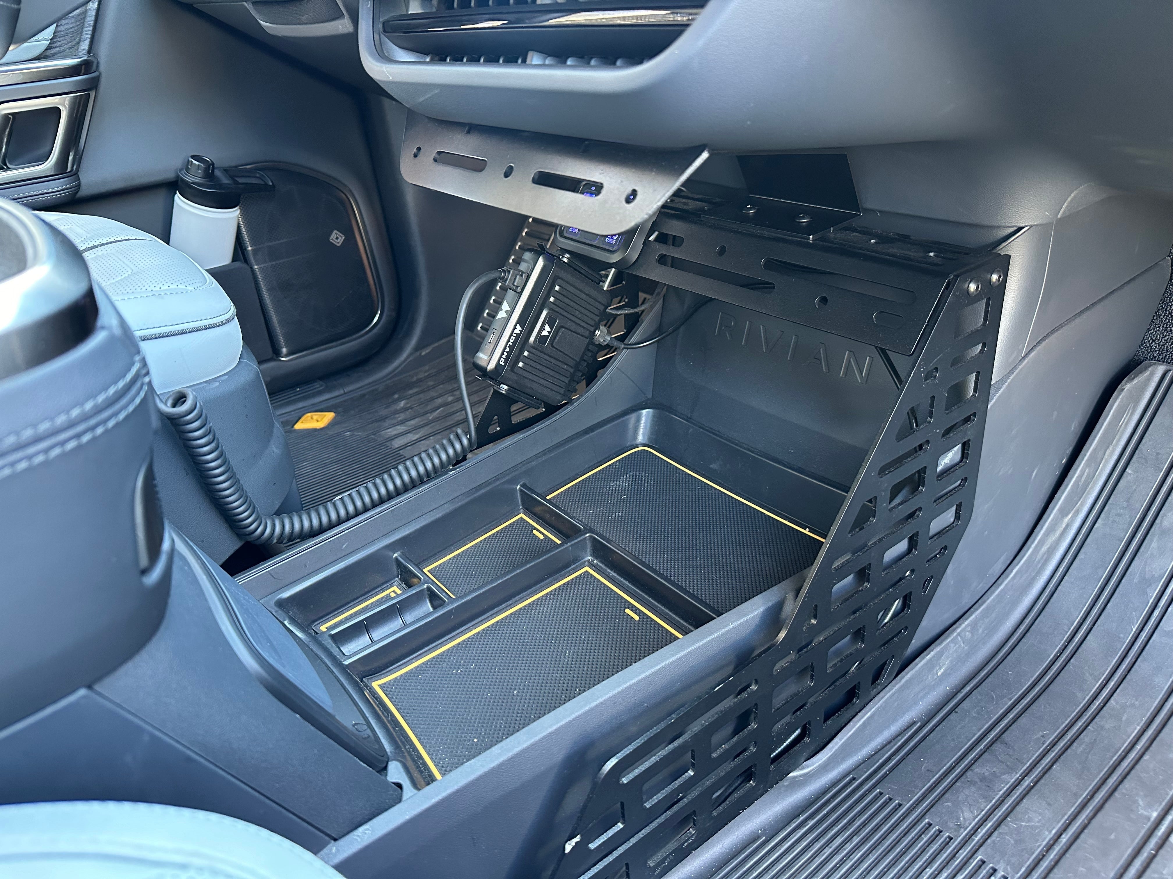 Center Console Molle Cage for Rivian R1T/R1S