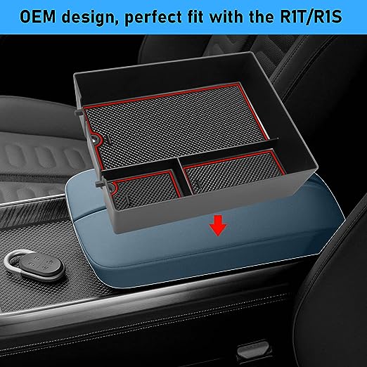 Rivian R1T/R1S Center Console Organizer