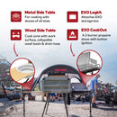 Yakima EXO OpenRange Deluxe Camp Kitchen Cooking Storage System, Gray-2