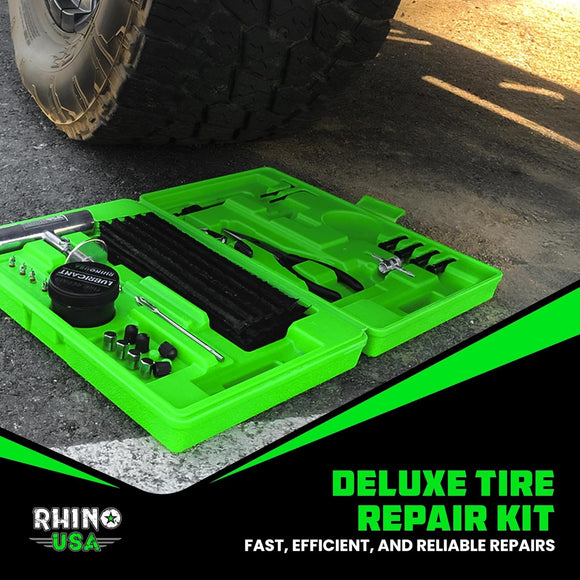 Rhino USA Tire Repair Plug Kit - 86 Pieces
