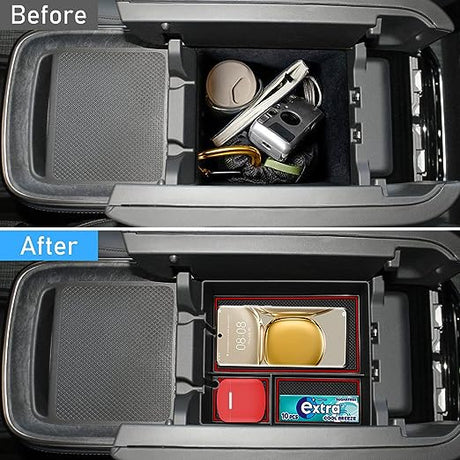 Center Console Organizer for Rivian R1T/R1S - 0