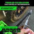 Rhino USA Tire Repair Plug Kit - 86 Pieces-3