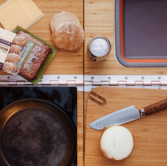 Thunderbolt Supply - Overland Kitchen with Gear Sled for Rivian R1T