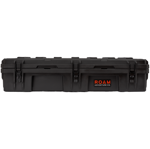 ROAM 95L Rugged Case — large low-profile durable storage box in Black color