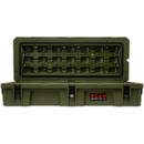 ROAM 95L Rugged Case — large low-profile durable storage box in OD Green color