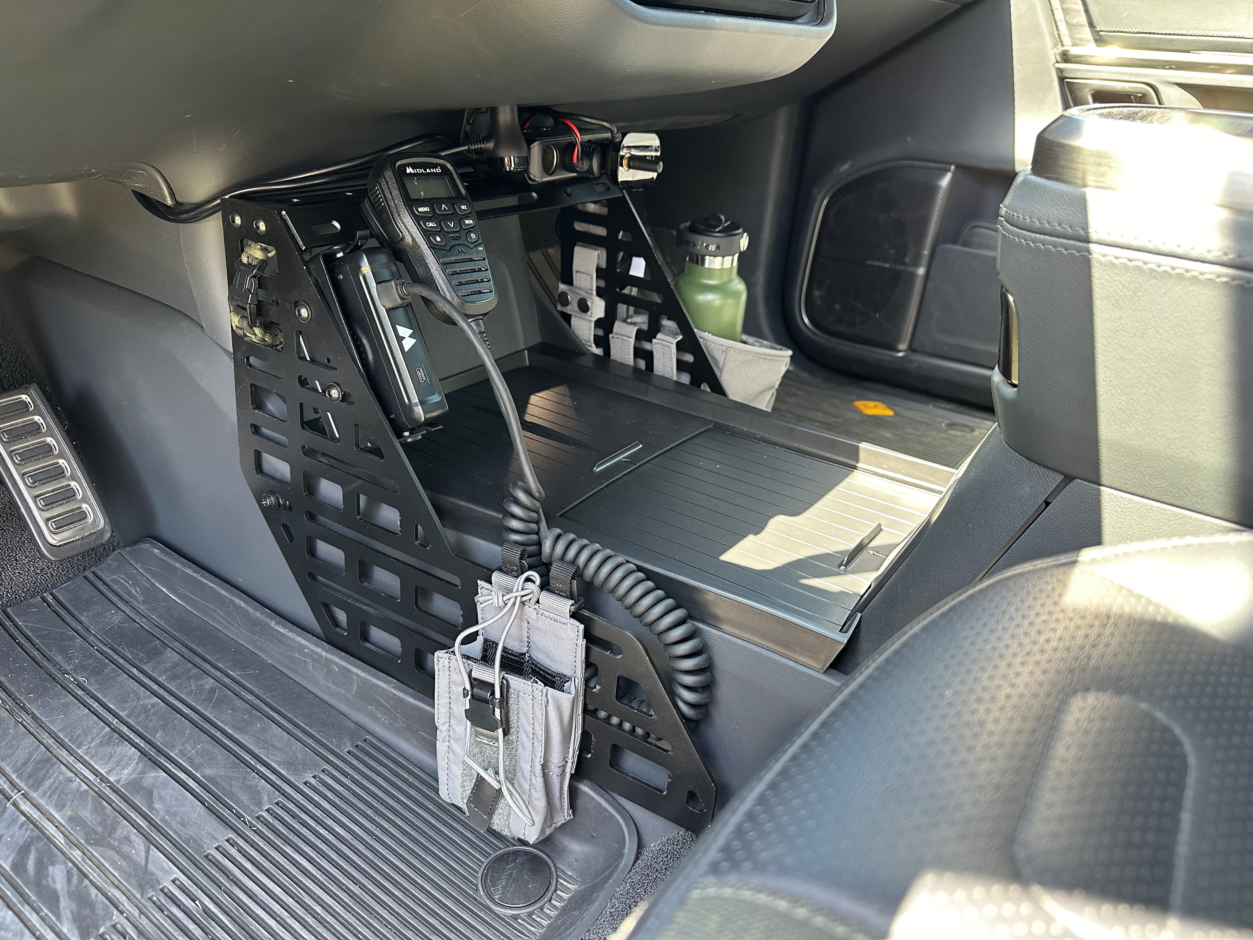 Center Console Molle Cage for Rivian R1T/R1S