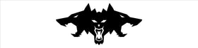 Cyberbeast Logo Tailgate Decals For The 2023-2024 Tesla Cybertruck