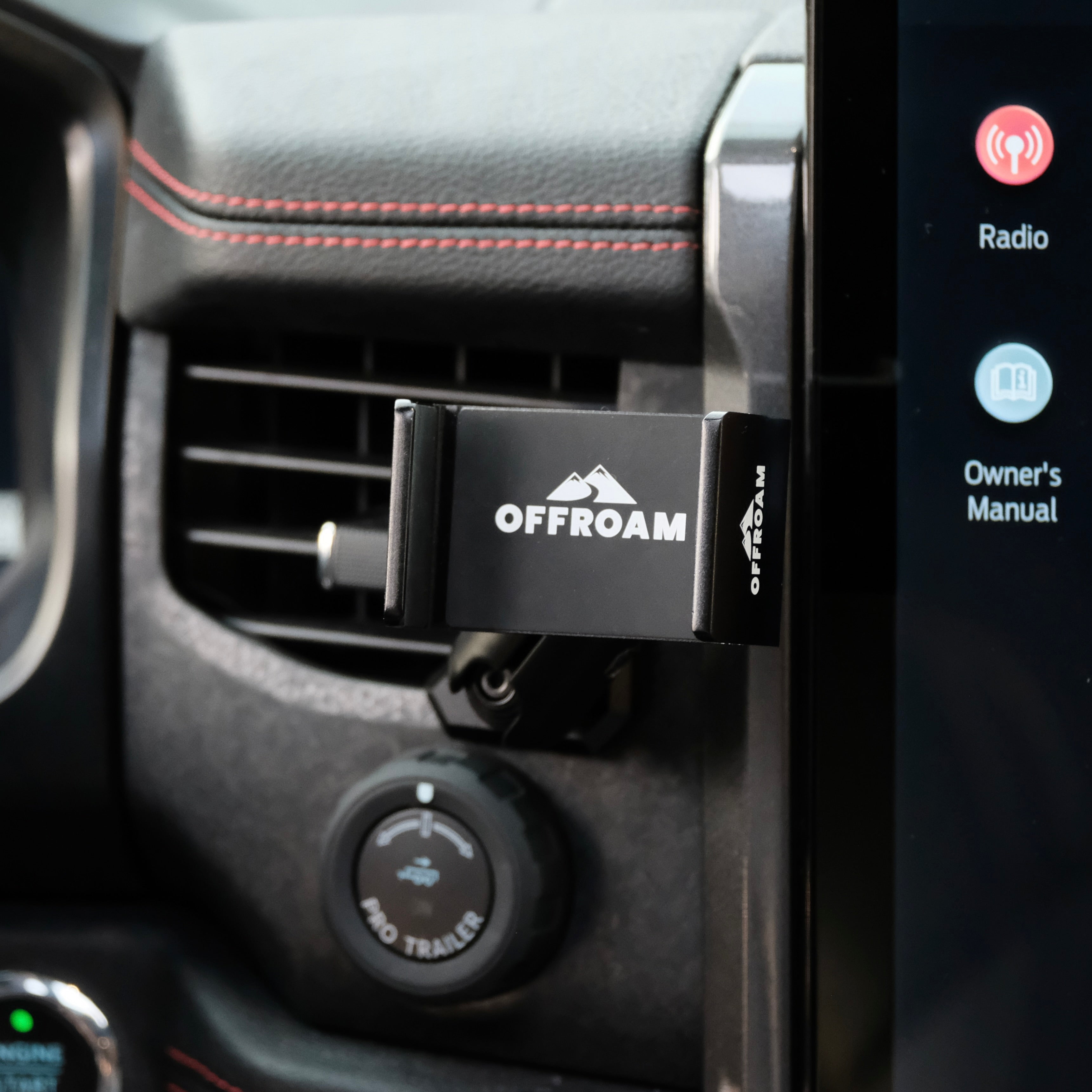 Ford F-150 Lightning 2022-2024 (Lariat & Platinum) | Expedition 2022-2024 Phone Mount - 0