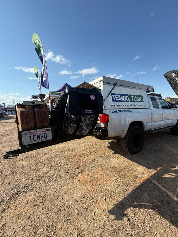 Series II Overland spare tire tailgate bag