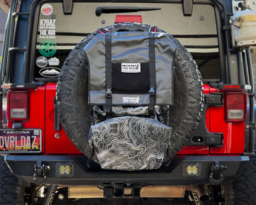 Series II Overland spare tire tailgate bag - 0
