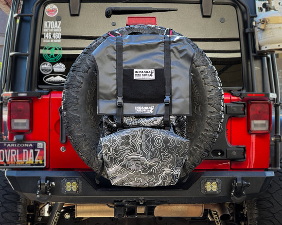 Series II Overland spare tire tailgate bag