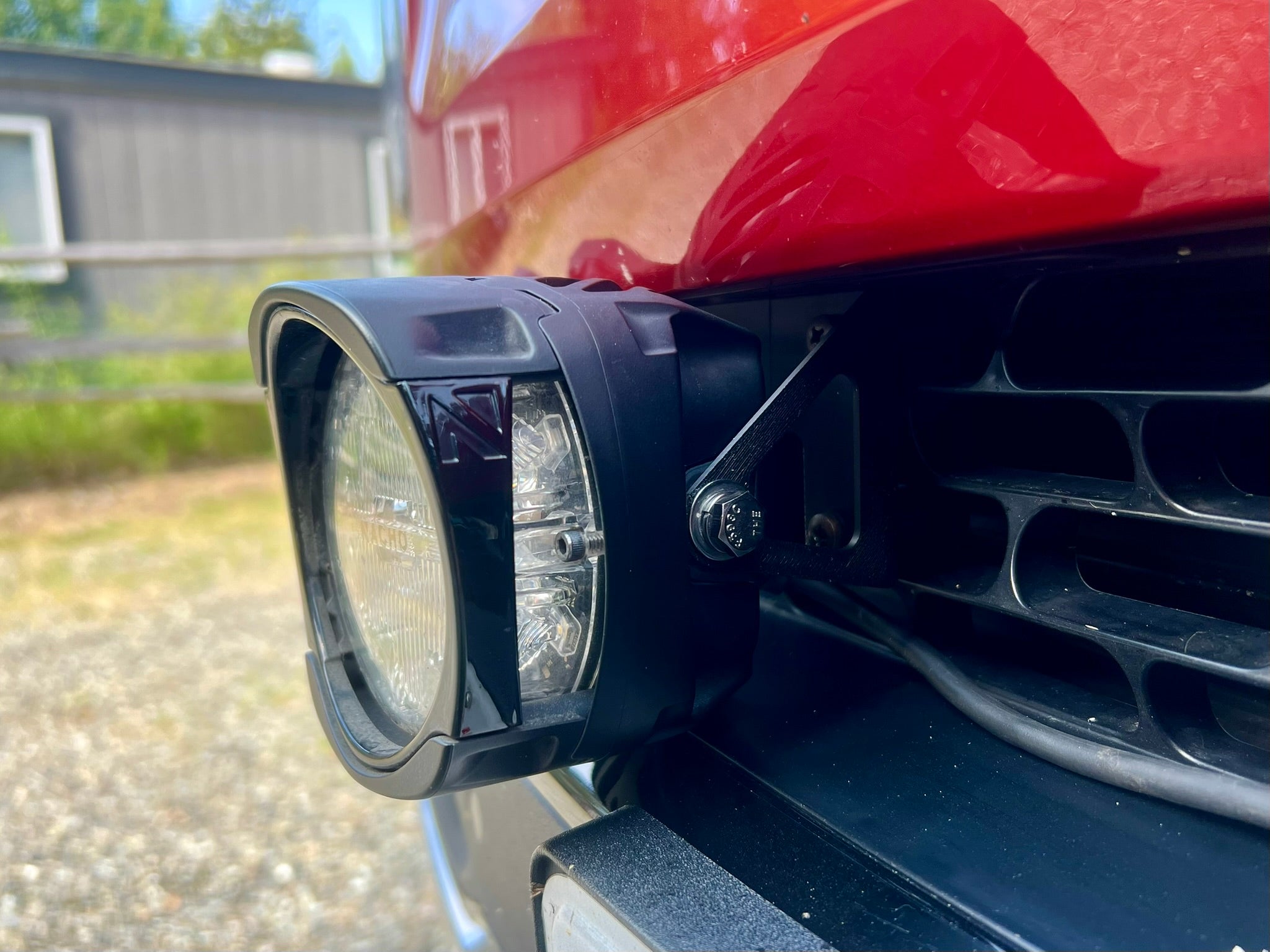 R1 Grill Mount Brackets for NACHO Quatro Lights