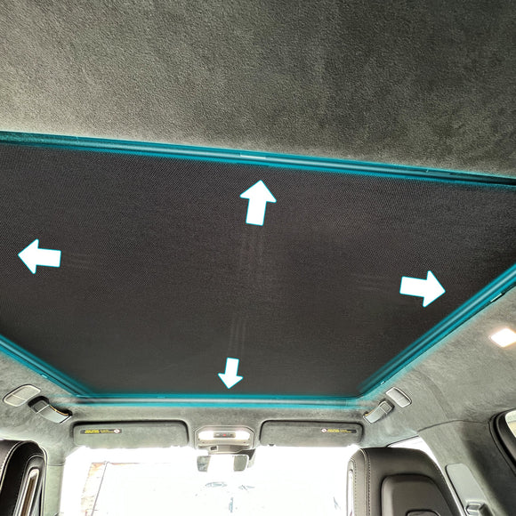 Panoramic Roof Shade (Front and/or Rear) for Gen 1 Rivian R1S