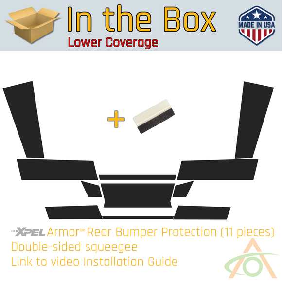 Ultra-Tough Xpel Armor Rear Bumper Protection for Cybertruck