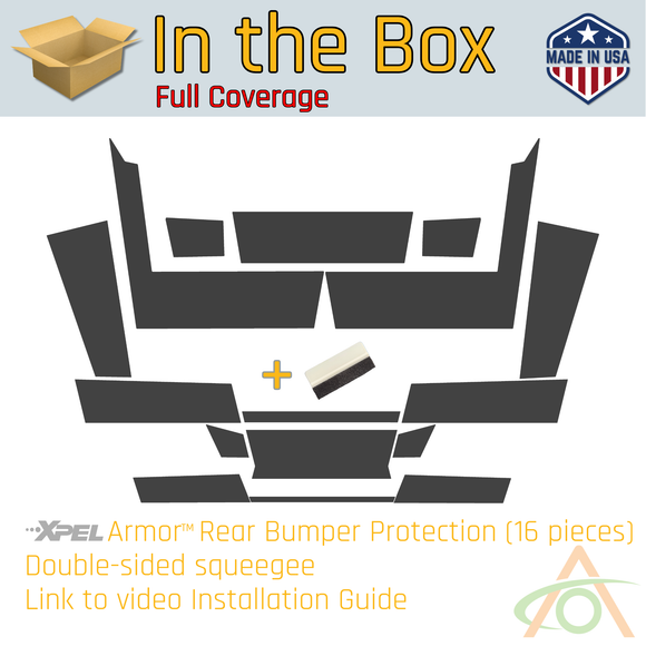 Ultra-Tough Xpel Armor Rear Bumper Protection for Cybertruck